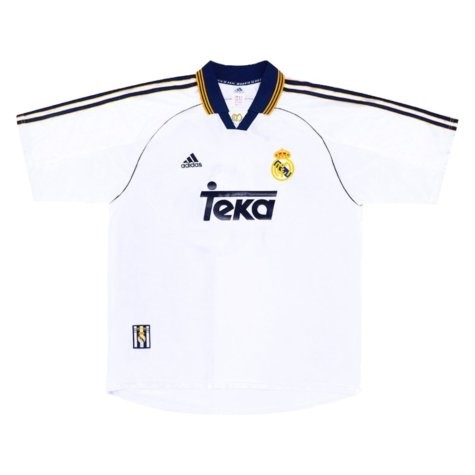 Tailandia Camiseta Real Madrid Primera equipo Retro 1998 1999